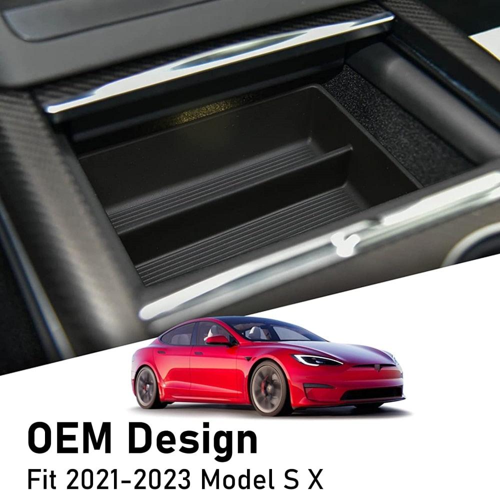 Center Console Organizer Tray For Tesla Model S X 2021-2023 - Tesslaract