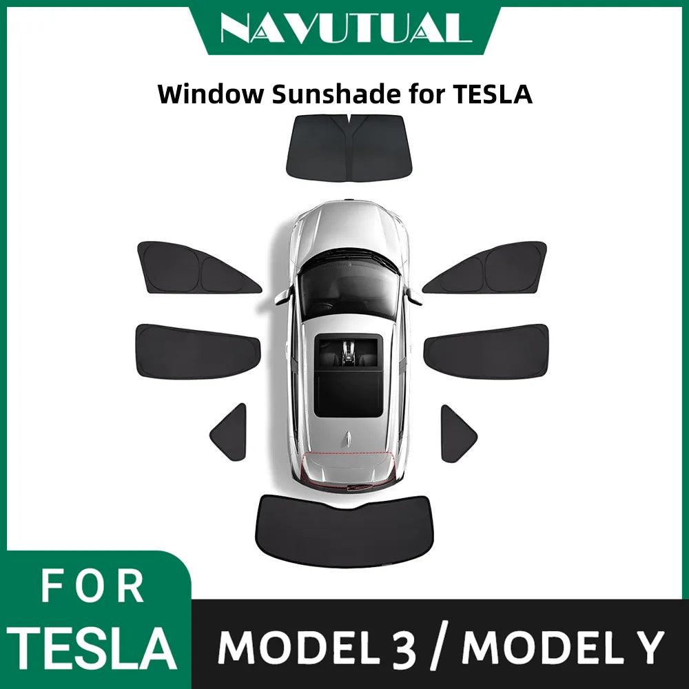 Privacy Sun Shade for Tesla Model 3 Model Y 2016- 2023 - Tesslaract