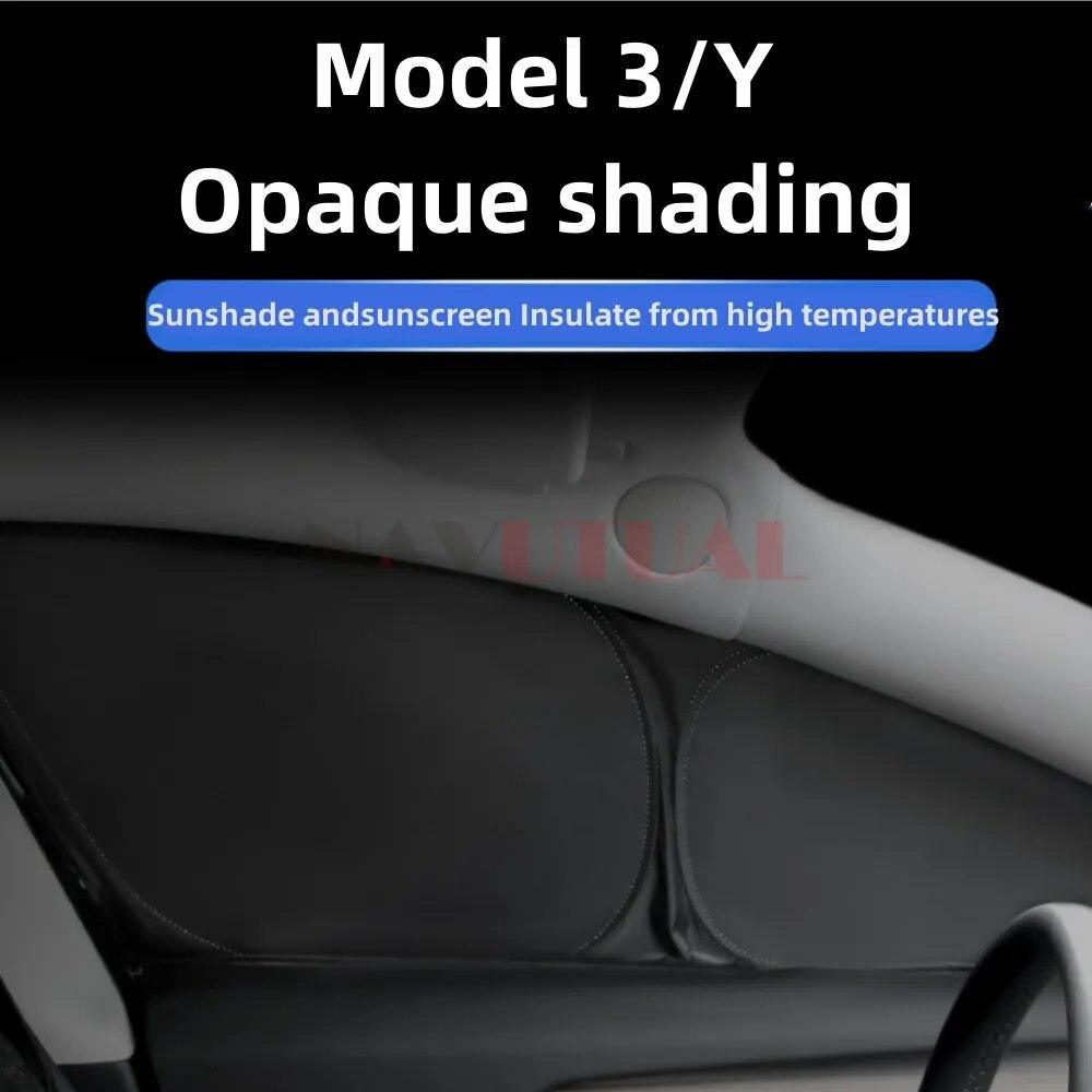 Privacy Sun Shade for Tesla Model 3 Model Y 2016- 2023 - Tesslaract