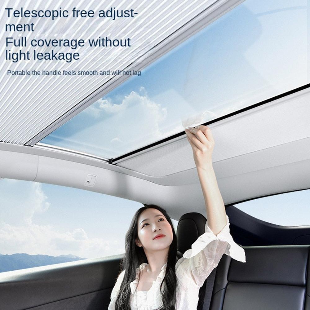 Retractable Sun visor for Tesla Model 3 Y 2021-2022 - Tesslaract