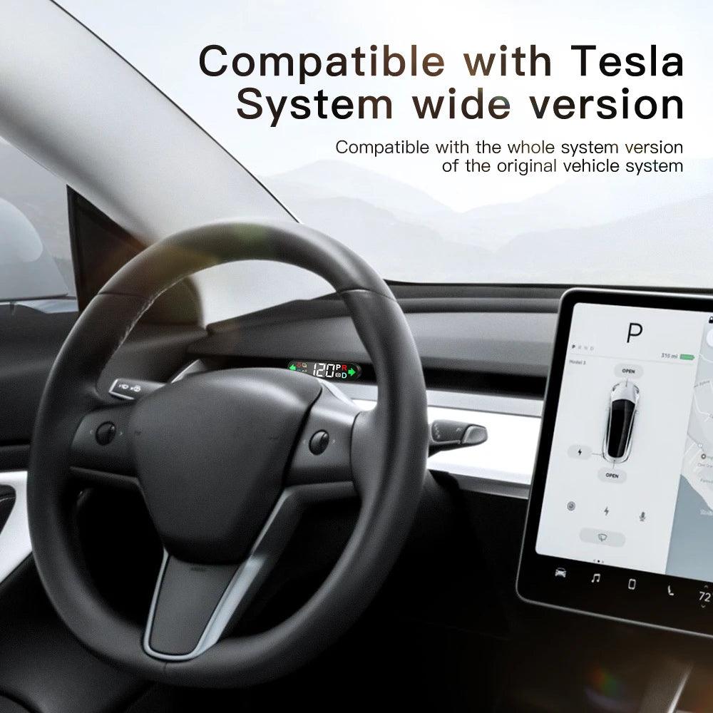 Tesla HUD Head-up Display For Tesla Model 3 Model Y  - Tesslaract