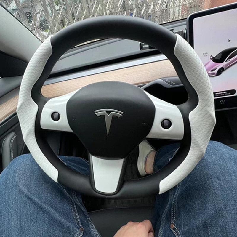 Tesla steering wheel cover model 3/Y - Tesslaract