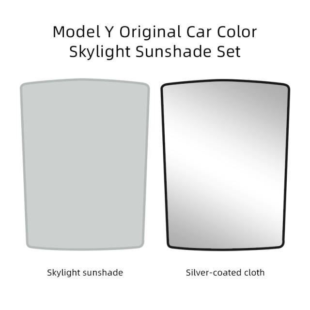 Glass Roof Sunshade for Tesla Model 3/Y 19-21 - Tesslaract